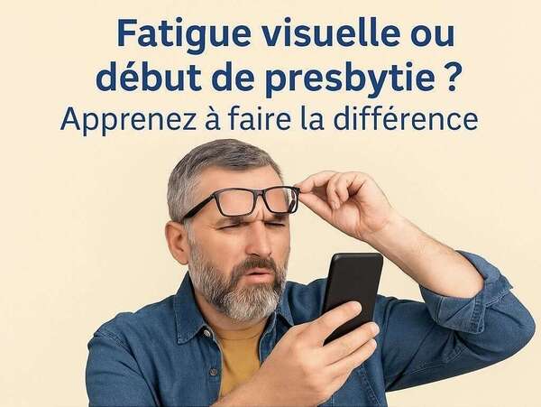 Fatigue visuelle ou début de presbytie?