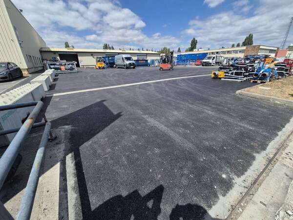Telstar Trappes : le parking d'un site industriel repris en 5 jours