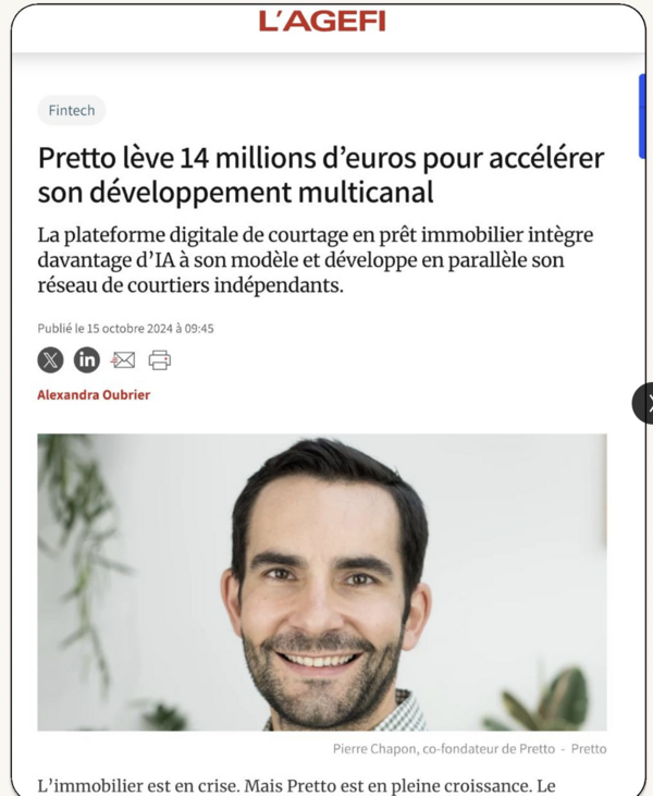 Post de Pierre Chapon Pretto Galaxie