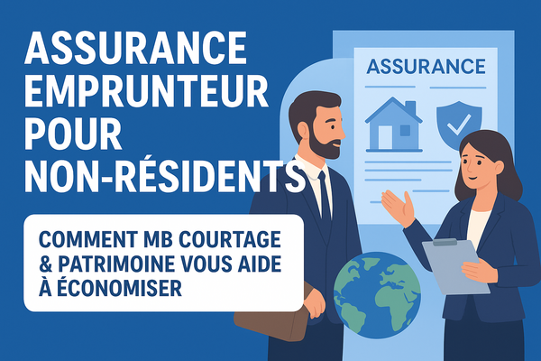 Assurance emprunteur pour non-résidents : comment MB Courtage & Patrimoine vous aide à économiser