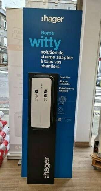 Borne de charge d'un véhicule électrique