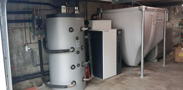 Remplacement chaudière fioul par chaudière à granules HARGASSNER