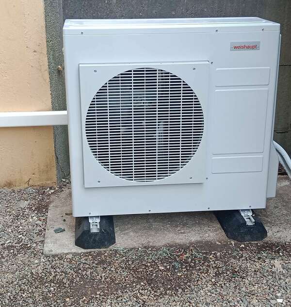 Remplacement chaudière fioul par pompe à chaleur WEISHAUPT 8KW