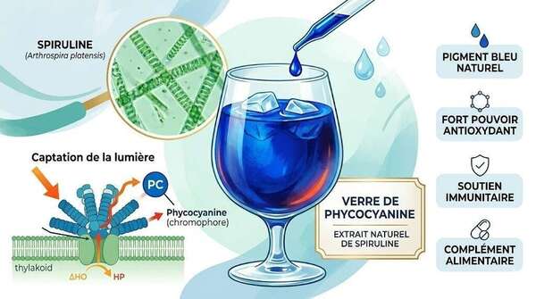La Phycocyanine : L'Or Bleu de la Santé Intestinale et Immunitaire