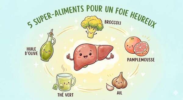 Top 5 des meilleurs aliments pour chouchouter votre foie (et comment les consommer)