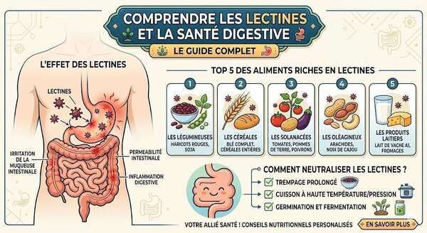 Lectines et Santé Intestinale : Faut-il s'en méfier et comment les éliminer ?