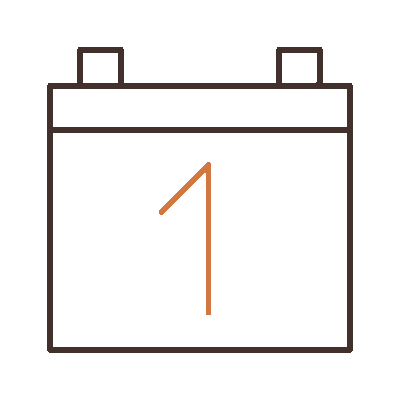 Wired outline 28 calendar hover pinch  1 