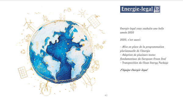 Energie-Legal vous souhaite une excellente année 2020