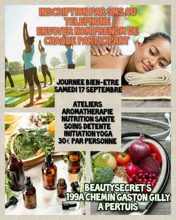 Journée Ateliers santé à Pertuis le samedi 17 Septembre 2022