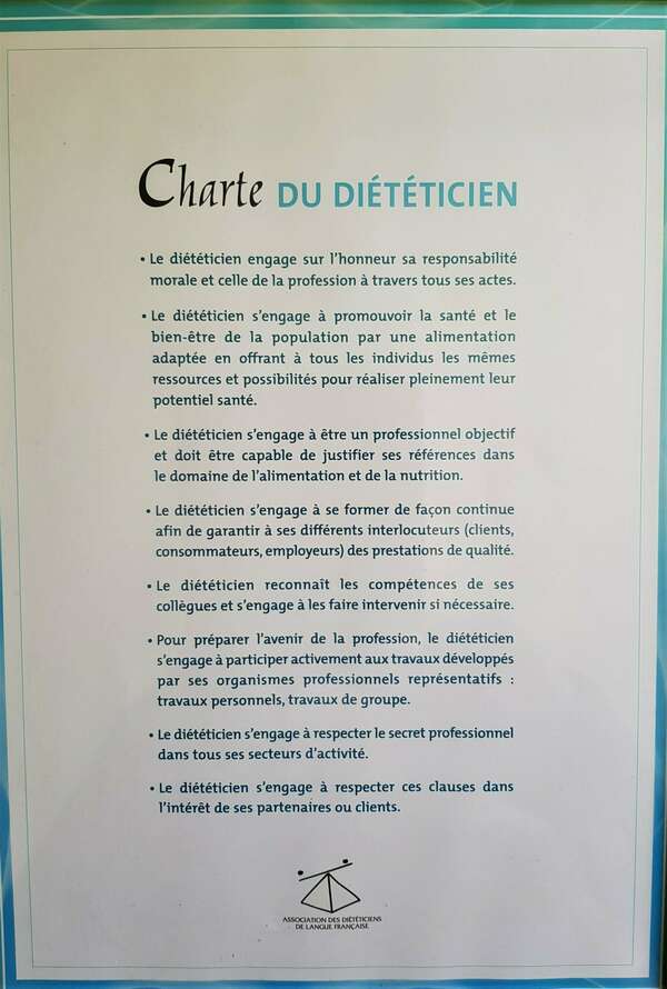 Nutritionniste : c'est quoi au juste ?