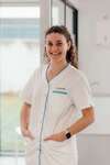 Charlotte, secrétaire médicale du cabinet d'orthodontie du Dr Madi (