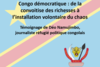Conférences sur la R.D. Congo