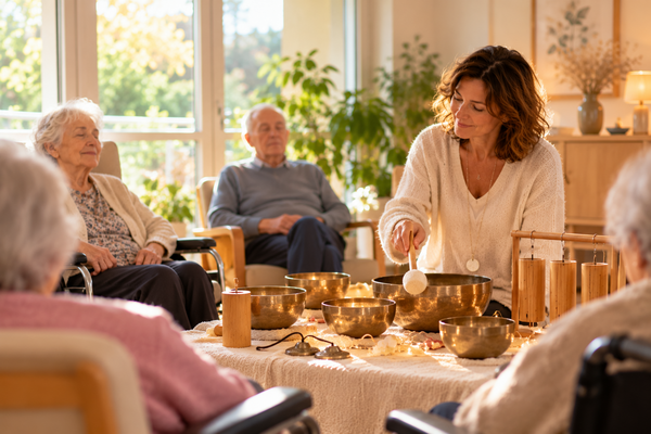 Relaxation sonore pour les seniors : une animation originale en EHPAD et résidence seniors