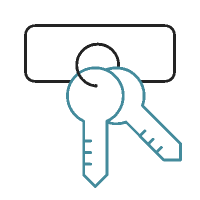 Wired outline 1643 key holder hover pinch  1 
