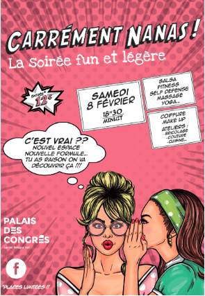 La soirée « Carrément nanas » - 08/02/20