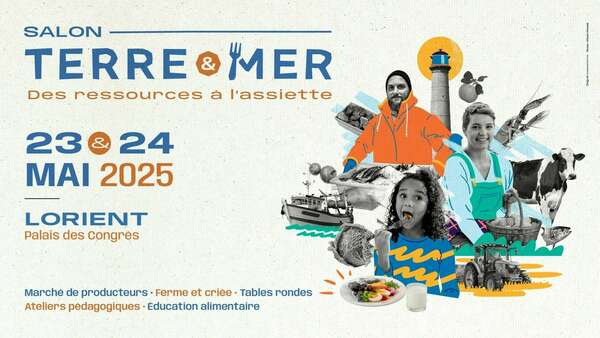Retrouvez-nous sur le salon TERRE ET MER à Lorient les vendredi 23 et samedi 24 mai