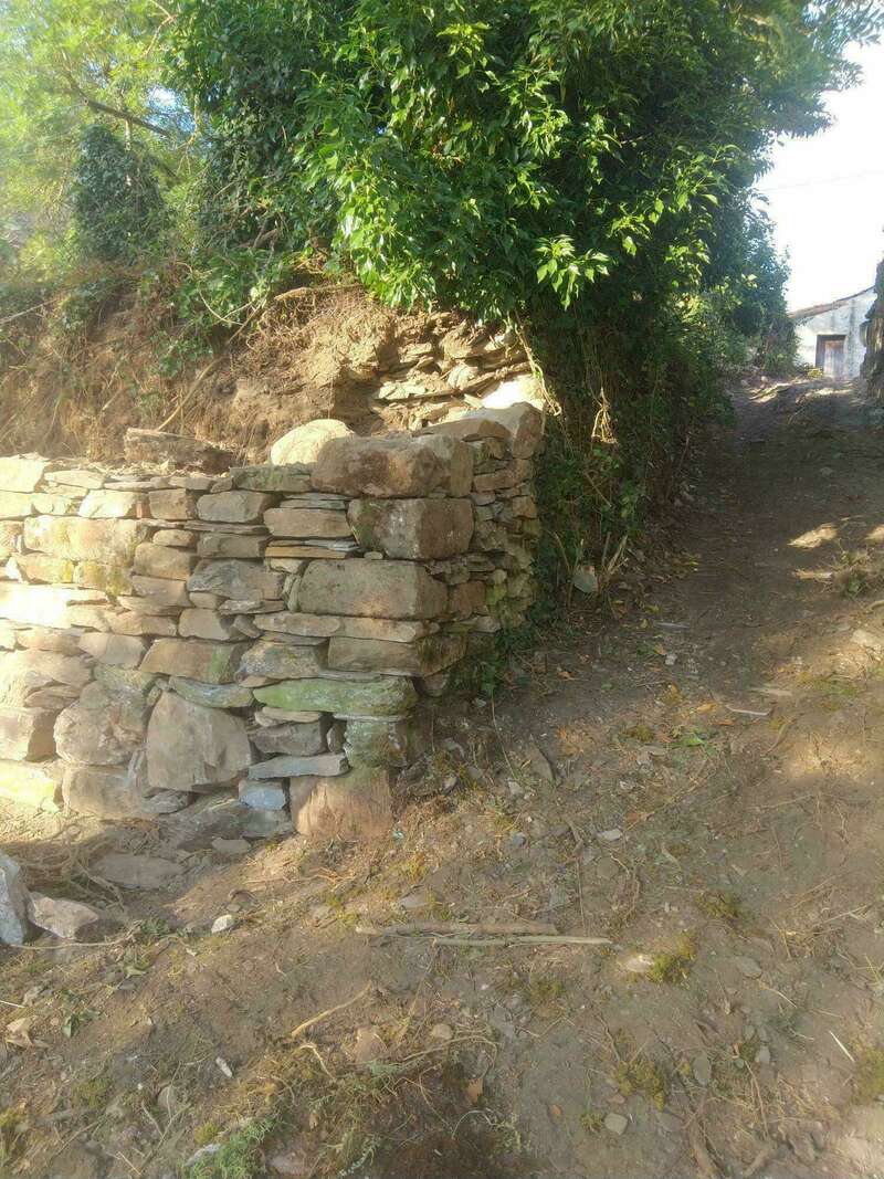 Réfection mur en pierres sèches