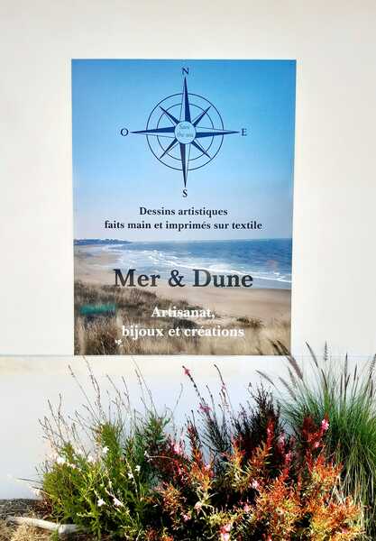 Logo Mer & Dune / Save the sea