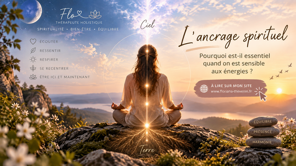 L’ancrage spirituel : pourquoi est-il essentiel quand on est sensible aux énergies ?