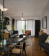 espace intérieur harmonieux avec mobilier équilibré