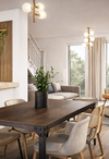 intérieur personnalisé avec lumière naturelle et couleurs harmonieuses