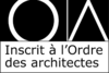 inscrit à l'ordre des architectes
