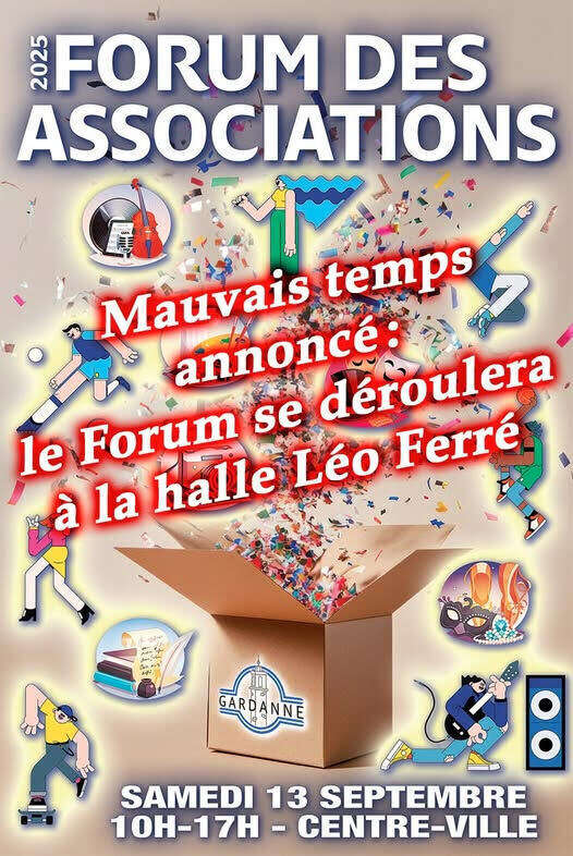 Changement de lieu pour Forum Gardanne