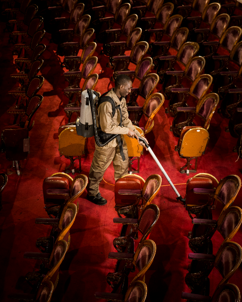 Le service propreté dans le domaine de la culture du loisir et des sports