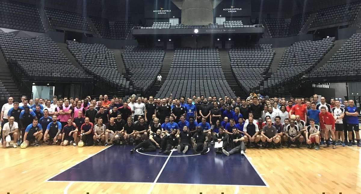 La Providence sur le terrain de l'AccorHotel Arena