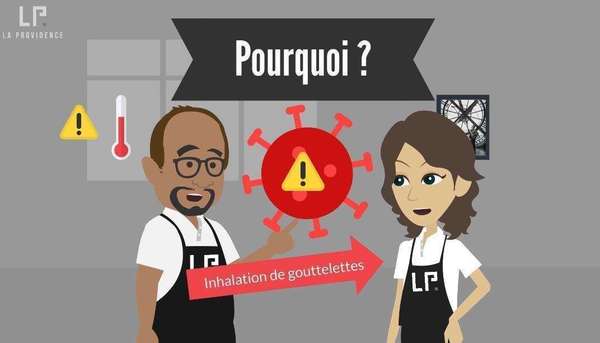 Les gestes barrières à La Providence