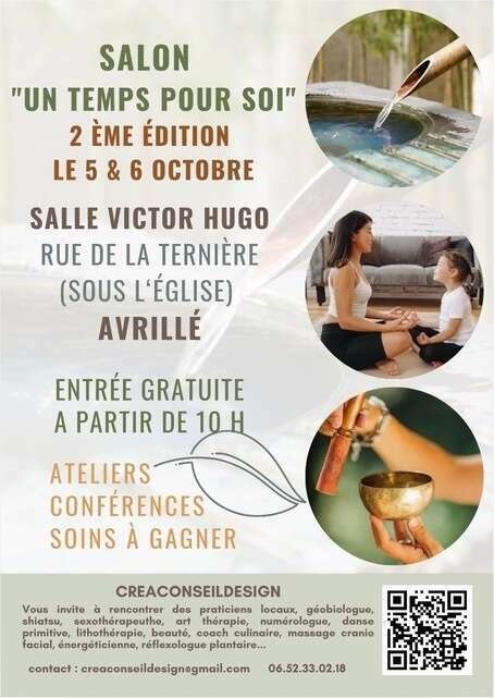 Conférence gratuite le samedi 5 octobre à 13h45