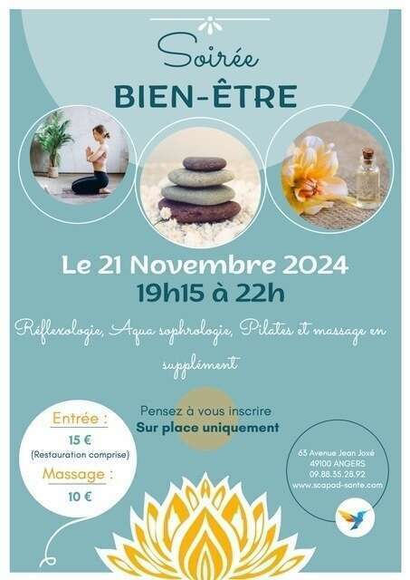 Soirée Bien-être le jeudi 21 décembre