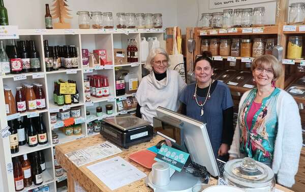 La petite épicerie du Ressourc'Eure connaît pas la crise