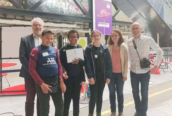 Les écodélégués du collège de Nonancourt vice-champion du concours national Jeunes Reporters pour l'Environnement