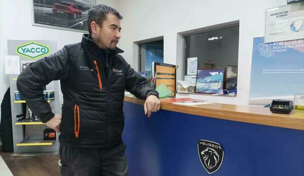 Mael Cogan, un patron garagiste plein de passion et d'ambitions