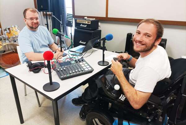 Lucas interviewe Jordan Arnt, conseiller numérique du Silo 