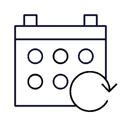 Wired outline 2613 calendar subscription hover click