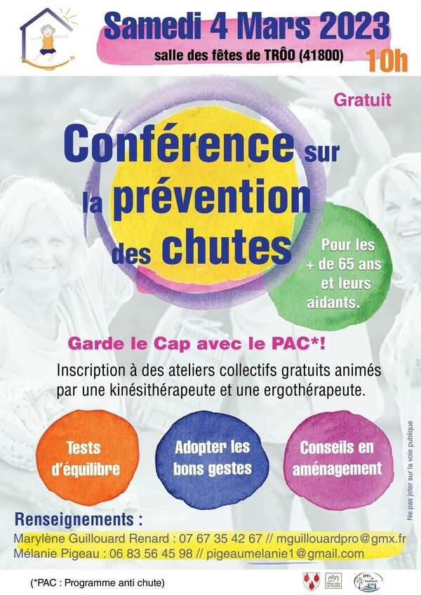 conférence prévention de la chute