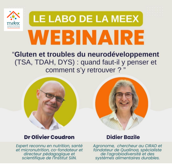 Gluten et TND : webinaire