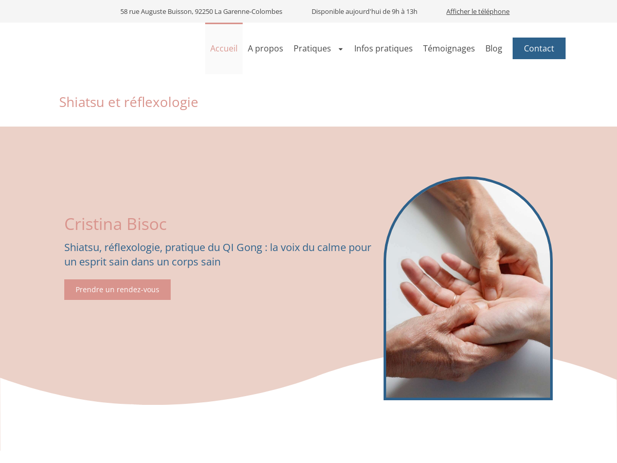 Exemple de site internet de Acupuncture à La Garenne-Colombes