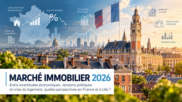 Marché immobilier 2026 : entre incertitudes économiques, tensions politiques et crise du logement, quelles perspectives en France et à Lille ?