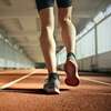 Sportif en préparation physique et détente musculaire efficace