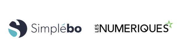 Logo Les Numeriques Pro x Simplebo