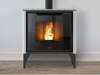 Insert de cheminée Korin 1000 flammes vives salon chaleureux