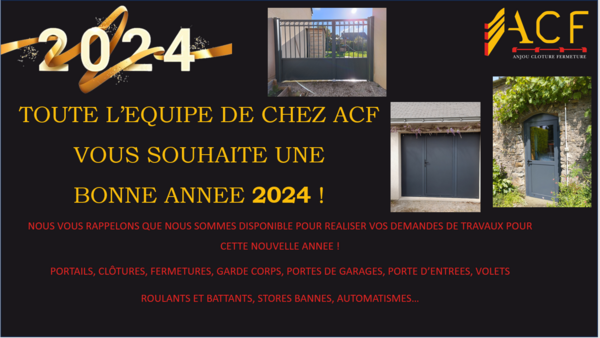 MEILLEURS VOEUX DE L'EQUIPE ACF