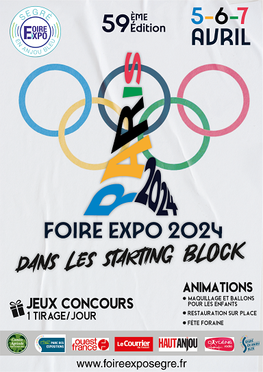 Foire SEGRE 2024 DU 05 AU 07 AVRIL 2024