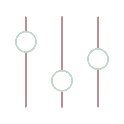 Wired outline 201 settings sliders hover change