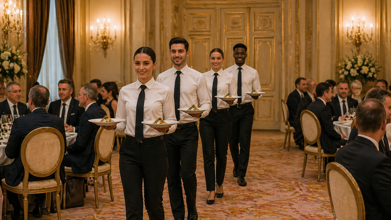 formation LES FONDAMENTAUX DU MÉTIER DE MAÎTRE D’HÔTEL EN ÉVÉNEMENTIEL