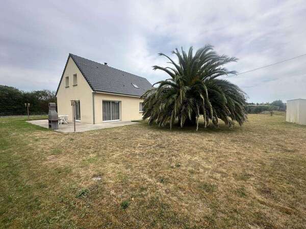 Pavillon récent de 105 m² proche mer – Plain-pied et étage à personnaliser – Saint-Marcouf (50310)