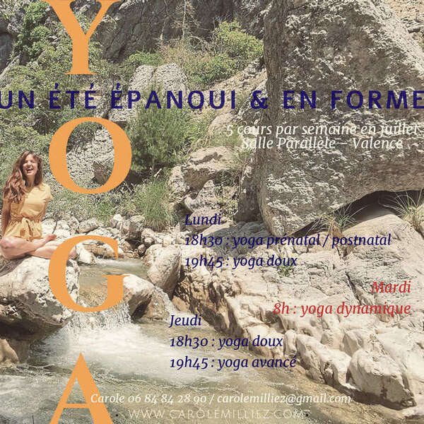 juillet : 1 mois de Yoga pour un été en forme !